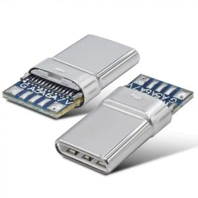 PD 3.0 USB 3.1 타입 C 남성 커넥터 5 핀 솔더 DIY USB C 케이블