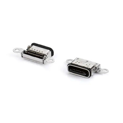 SMT USB C 여성 커넥터 24 핀 듀얼 라인 방수 IPX8