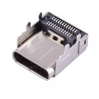 SUS301 USB 유형 C 연결관 24Pin 높이 유형 CH3.4 길게