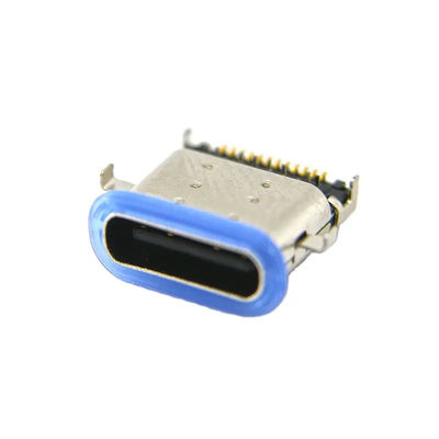 24Pin USB C형 연결기 여성 방수 중간 SMT 탑재
