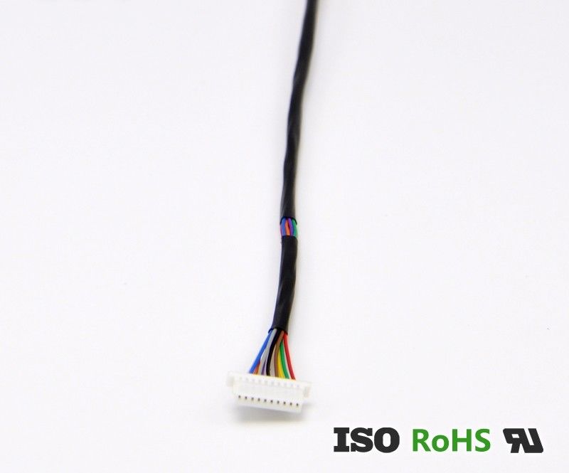 JST SUR 연결기와 OEM ODM 0.8 밀리미터 피치 배선 장비 케이블 조립