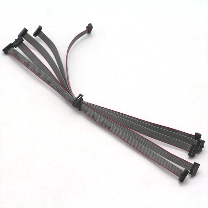 OEM 10 센티미터 평평한 플렉스 IDC 리본 케이블 5Pin 10Pin 20Pin 30Pin 핵심