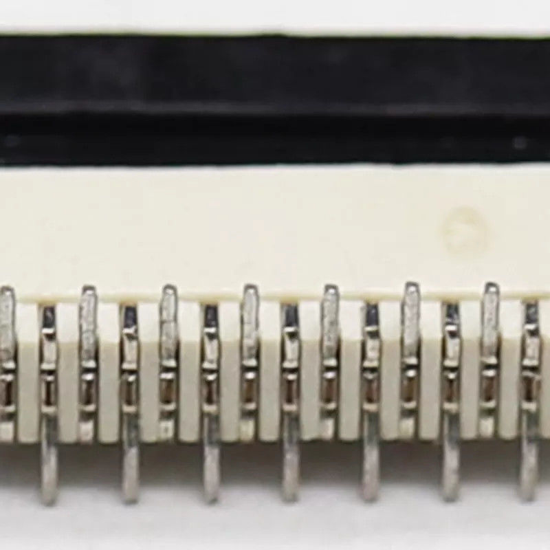 ZIF SMT FPC FFC 연결기 0.5MM 1.0MM 피치 H2.0mm 수직의 타입