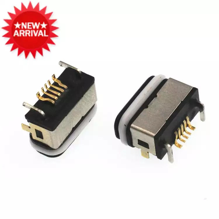 금속 주거를 가진 방수 마이크로 소형 Usb 유형 C 위탁 연결관 24pin