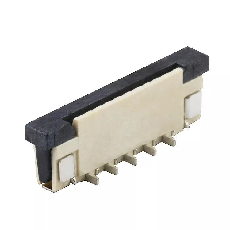 28Pin 1.0mm 피치 SMT 유형 수직 ZIF FPC 연결관 철사 대 널