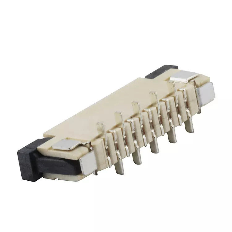 28Pin 1.0mm 피치 SMT 유형 수직 ZIF FPC 연결관 철사 대 널