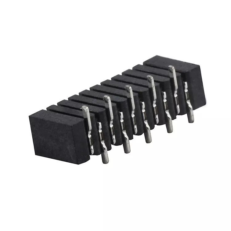 막대기에 까만 1.0mm 피치 뒤집을 수 있는 접촉 수직 SMT 유형 FPC 연결관 막대기