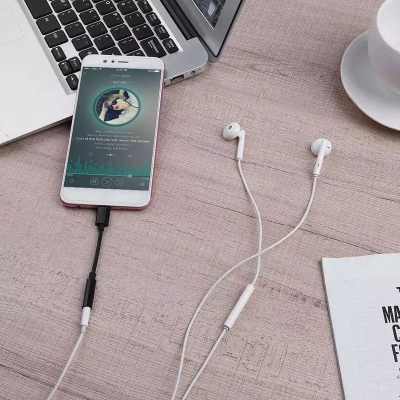 Type C ~ 3.5mm 이어폰 케이블 어댑터 USB 3.1 Xiaomi Samsung Android용 Type C
