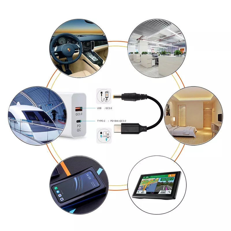 DC 15v 유형 20V 변환기 USB C Pd 트리거 5525mm