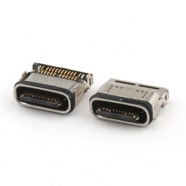 24핀 USB C 커넥터 SMT 타입 IPX8 방수 USB C 타입 여성 커넥터