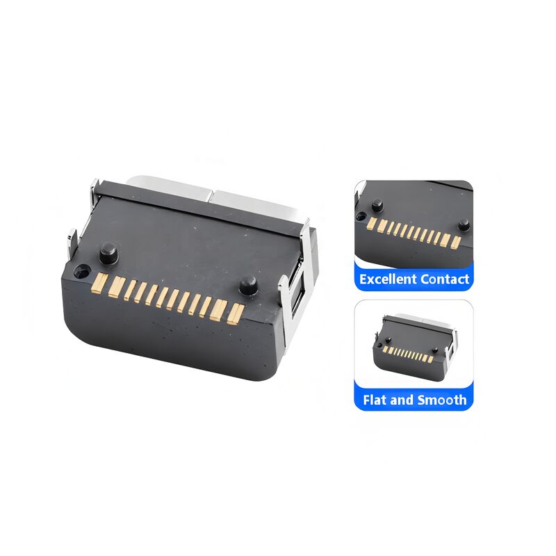 C타입 16핀 암 커넥터 수평 SMT 마운팅 방수 USB 커넥터 5A 20V