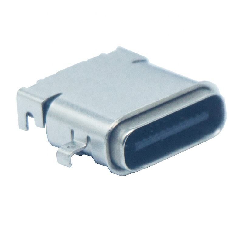 스마트 웨어러블 PCB 충전기 커넥터 솔더 타입 C용 24핀 3.1 방수 IPX7 USB C 커넥터