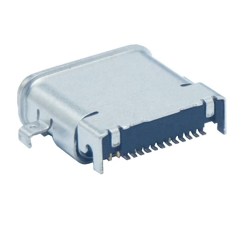 스마트 웨어러블 PCB 충전기 커넥터 솔더 타입 C용 24핀 3.1 방수 IPX7 USB C 커넥터