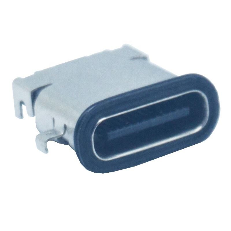 스마트 웨어러블 PCB 충전기 커넥터 솔더 타입 C용 24핀 3.1 방수 IPX7 USB C 커넥터