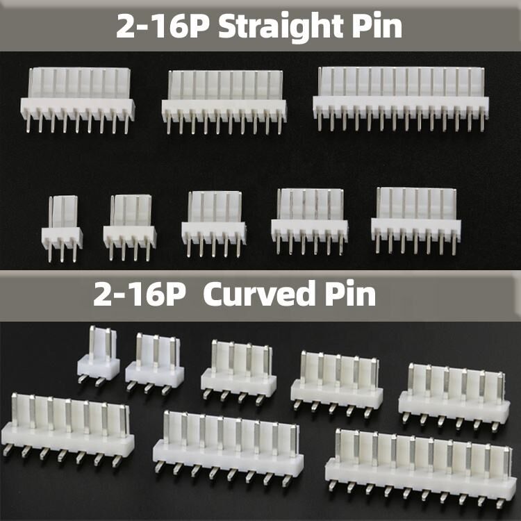 웨이퍼 커넥터 1.25mm 피치 2-16핀 DIP 직각 JST 와이어-보드 커넥터