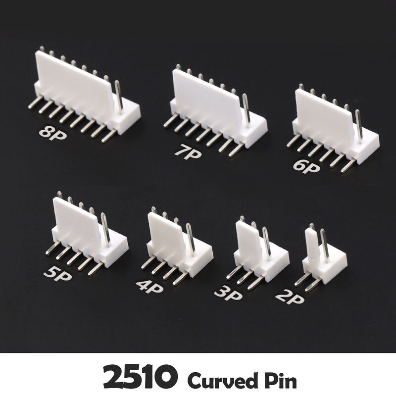 2.54mm 와이어 투 보드 웨이퍼 커넥터 LCP 수직 90도 JST 2.5mm SMT PCB 커넥터