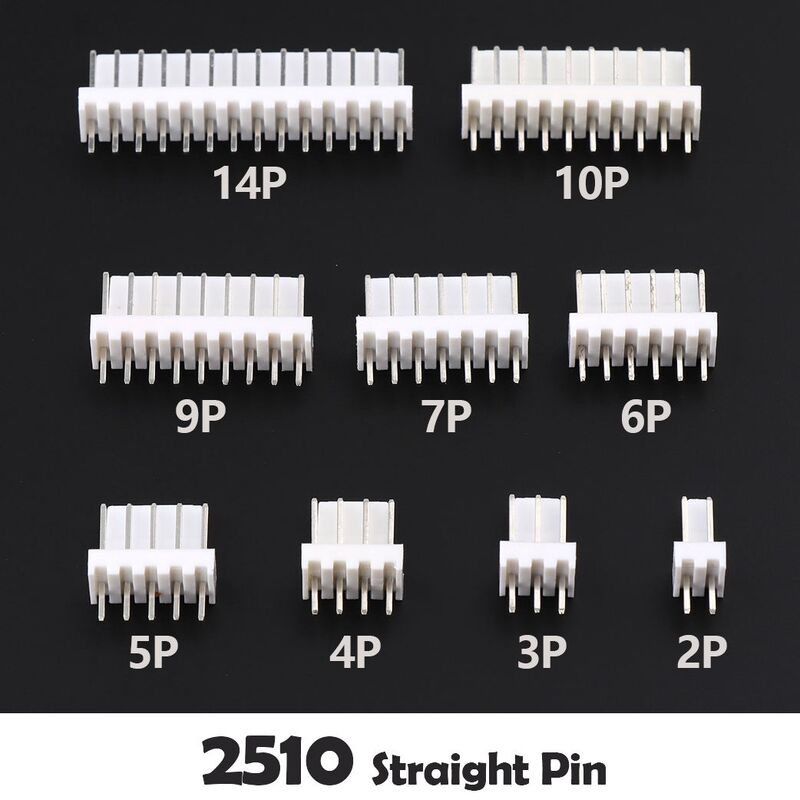 2.54mm 와이어 투 보드 웨이퍼 커넥터 LCP 수직 90도 JST 2.5mm SMT PCB 커넥터