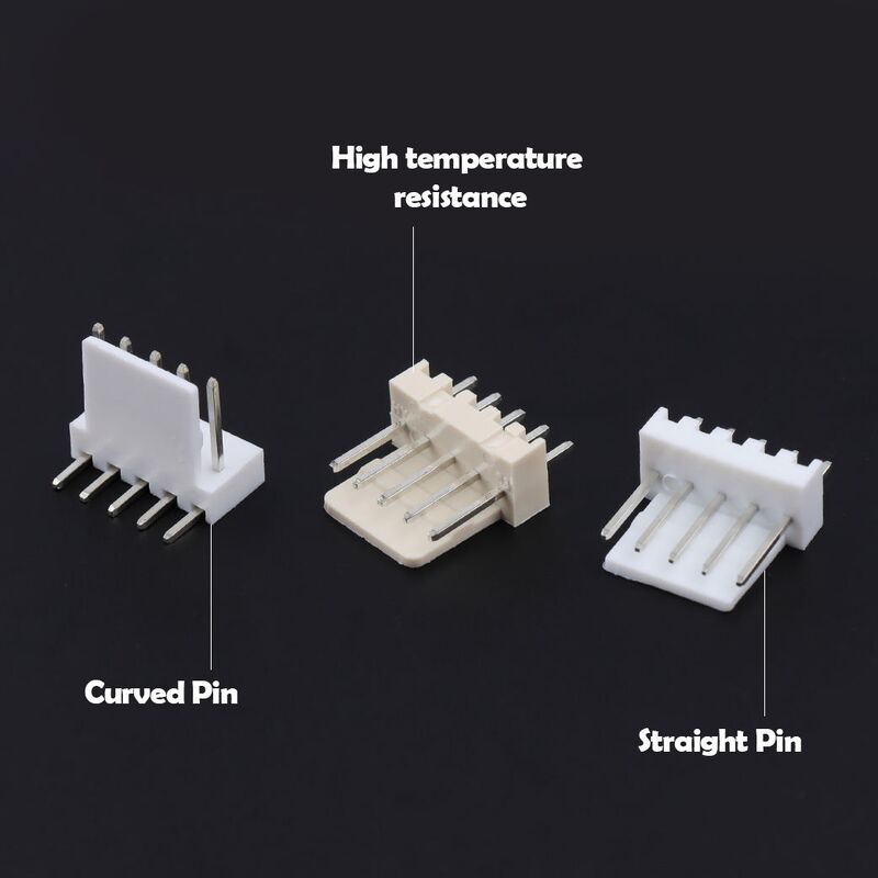 2.54mm 와이어 투 보드 웨이퍼 커넥터 LCP 수직 90도 JST 2.5mm SMT PCB 커넥터