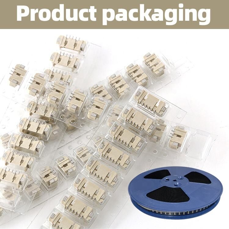 와이어 투 보드 SMD 커넥터 PH 2.0mm 6핀 SMT 수직 웨이퍼 커넥터 (커버 포함)