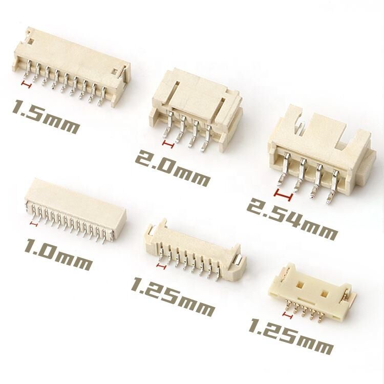 XH2.54mm 와이어 투 보드 커넥터 2-16P 수평 SMT 2.54 웨이퍼 커넥터