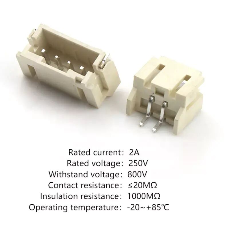 와이어 투 보드 SMD 커넥터 PH 2.0mm 6핀 SMT 수직 웨이퍼 커넥터 (커버 포함)