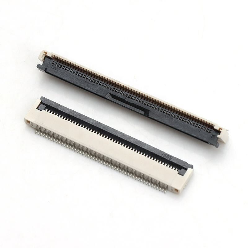 FPC 커넥터 수평 플립 잠금 ZIF 타입 H2.0mm 4-60핀 0.5mm 피치 FPC/FFC 커넥터