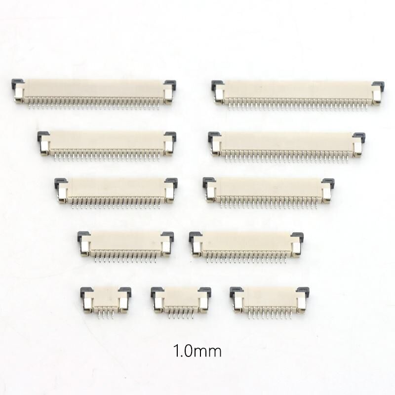1.0mm FPC 커넥터 4-40핀 수평 SMT 타입 상단 접점 1.0 FPC 커넥터
