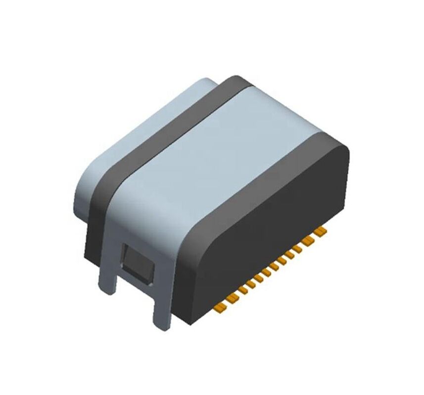 16pin USB 여성 커넥터 방수형 C 소켓 SMT IPX7
