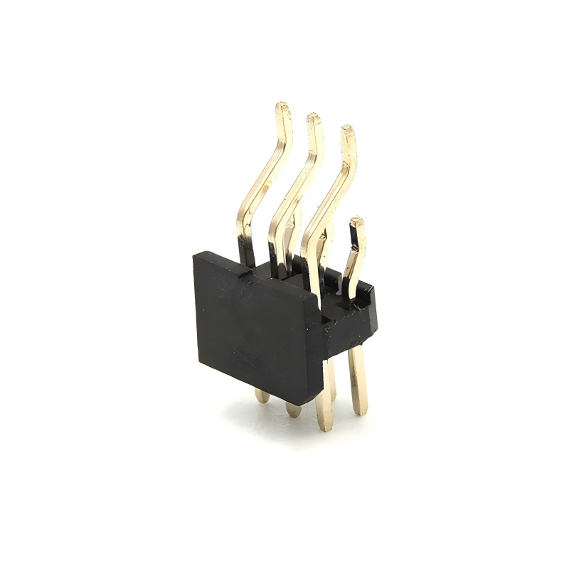 Customized Double Row PCB Pin Header Fast Delivery Factory Direct for Security Systems & IP Camera Modules