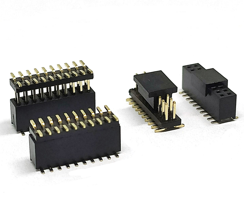 1.27mm 피치 20핀 암수 SMT 타입 PCB 소켓 핀 헤더
