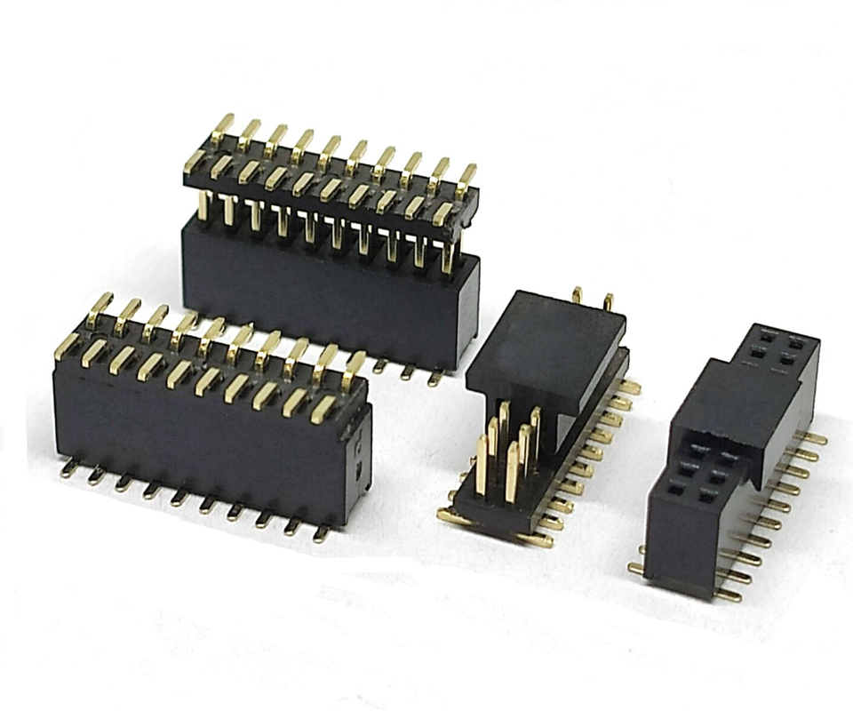 1.27mm 피치 20핀 암수 SMT 타입 PCB 소켓 핀 헤더