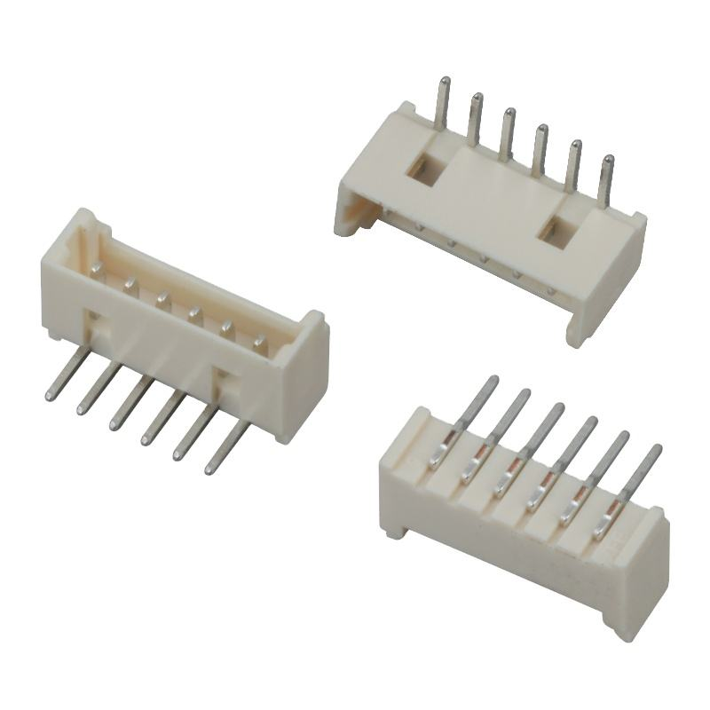 Molex 수평 1.25mm 피치 2-16핀 DIP 단일 행 와이어-투-보드 커넥터