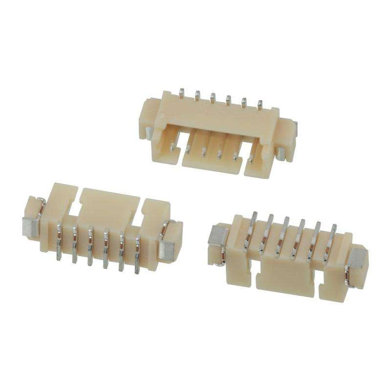 MX 1.25mm Pitch 수평 2-16 핀 SMT 웨이퍼/waya to board 커넥터