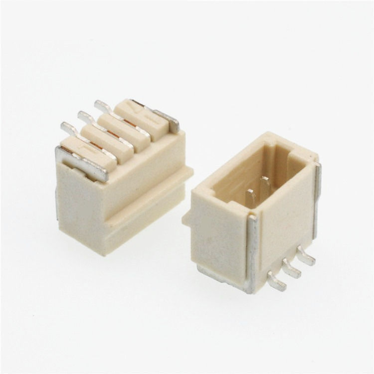 1.0mm 웨이퍼 소켓 수평 수직 Buckle 패치 핀 홀더 고온 내성 인화 청동 연결 장치