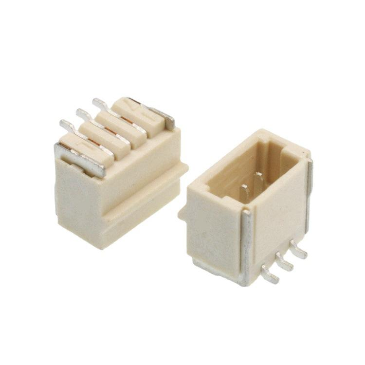 1.0mm 웨이퍼 소켓 수평 수직 Buckle 패치 핀 홀더 고온 내성 인화 청동 연결 장치