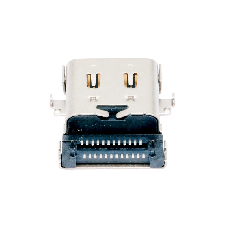 맞춤형 Type-C USB 3.2 40 Gbps 방수 U4 24핀 SMT DIP PCB 암형 커넥터 금도금 5A 전류