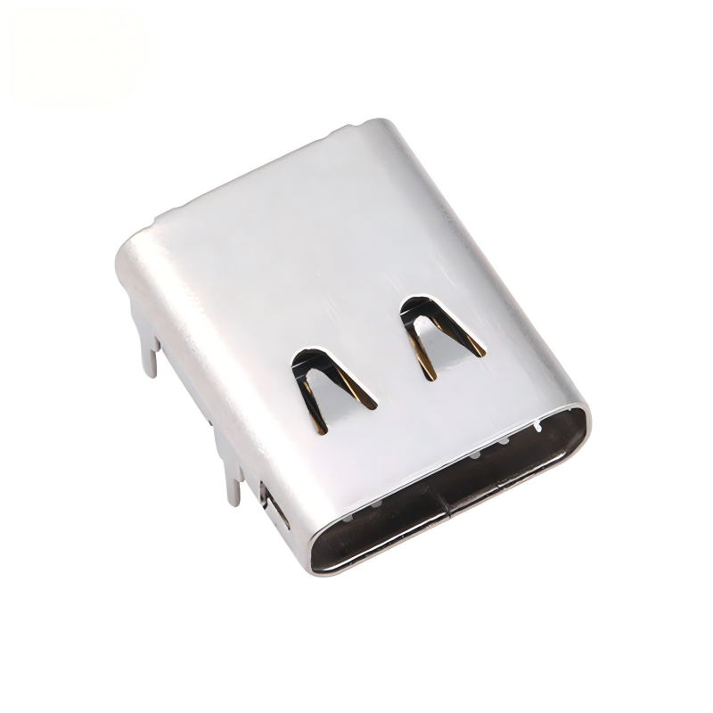 사용자 정의 USB 3.2 타입 C 커넥터 40 Gbps 방수 U4 소켓 24 핀 SMT DIP PCB 여성 남성 커넥터 공장