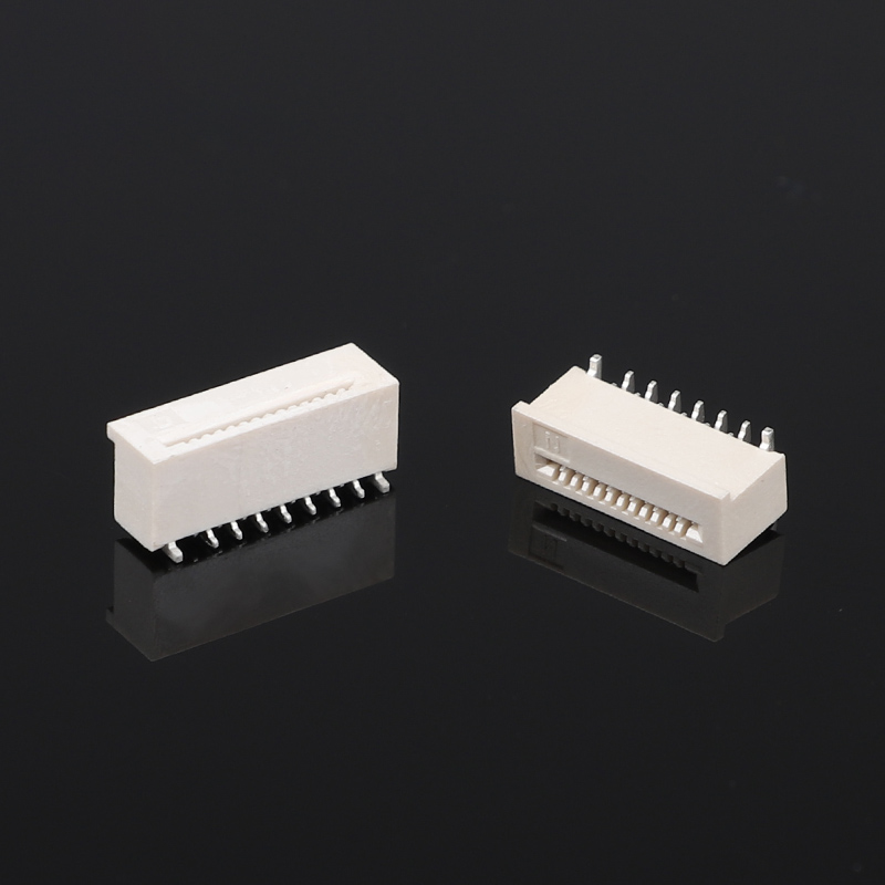 0.5mm 피치 수직형 언락 SMD 오정렬 방지 핀 FPC 플랫 와이어 소켓 플랫 플렉스 언락 플렉스 커넥터용 FFC/FFC 커넥터