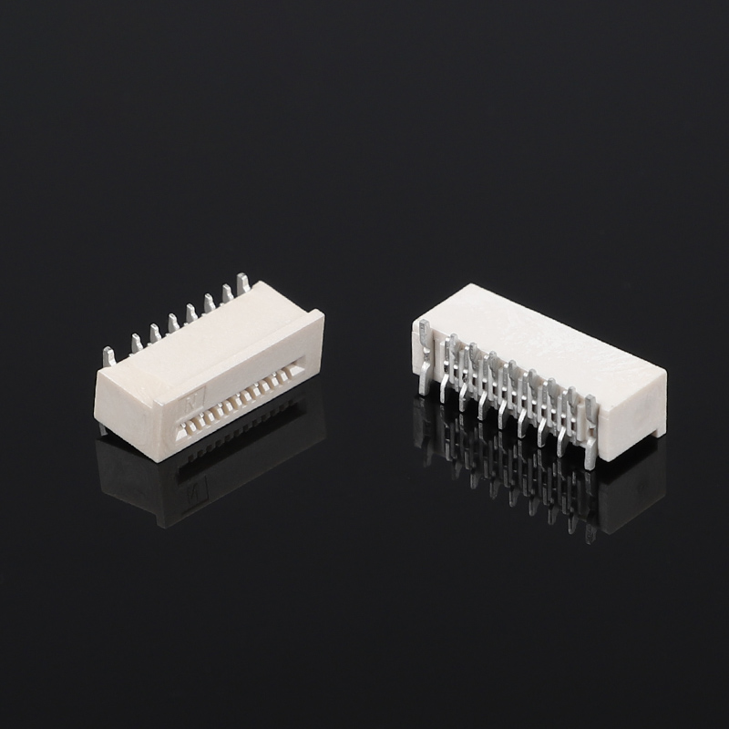 0.5mm 피치 수직형 언락 SMD 오정렬 방지 핀 FPC 플랫 와이어 소켓 플랫 플렉스 언락 플렉스 커넥터용 FFC/FFC 커넥터