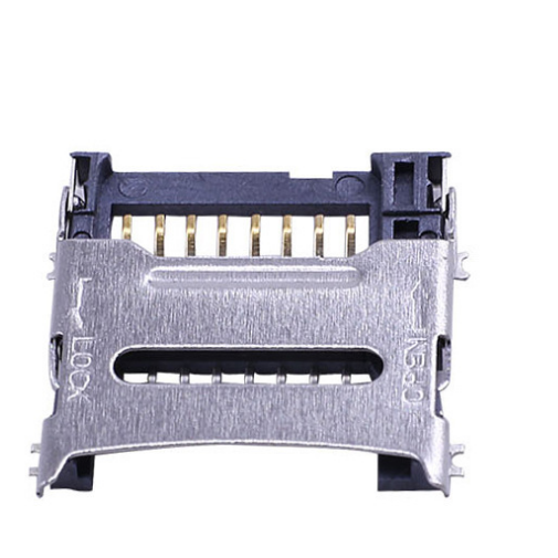 8핀 Micro SD / TF 카드 소켓 | Molex 472192001 대체품 | H1.8mm 리프트 커버(힌지) SMT 커넥터
