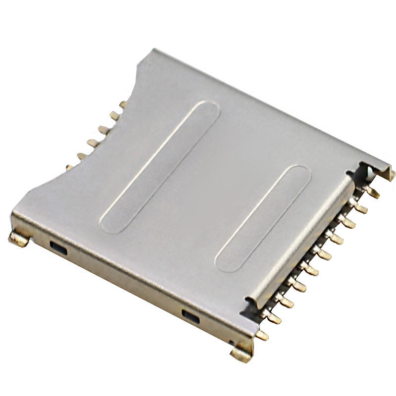 19 핀 3인1 마이크로 SD UHS II UFS 카드 커넥터 SMT 높이 1.6mm 스테인리스 스틸 USB 더 나은 가독성 검색 엔진
