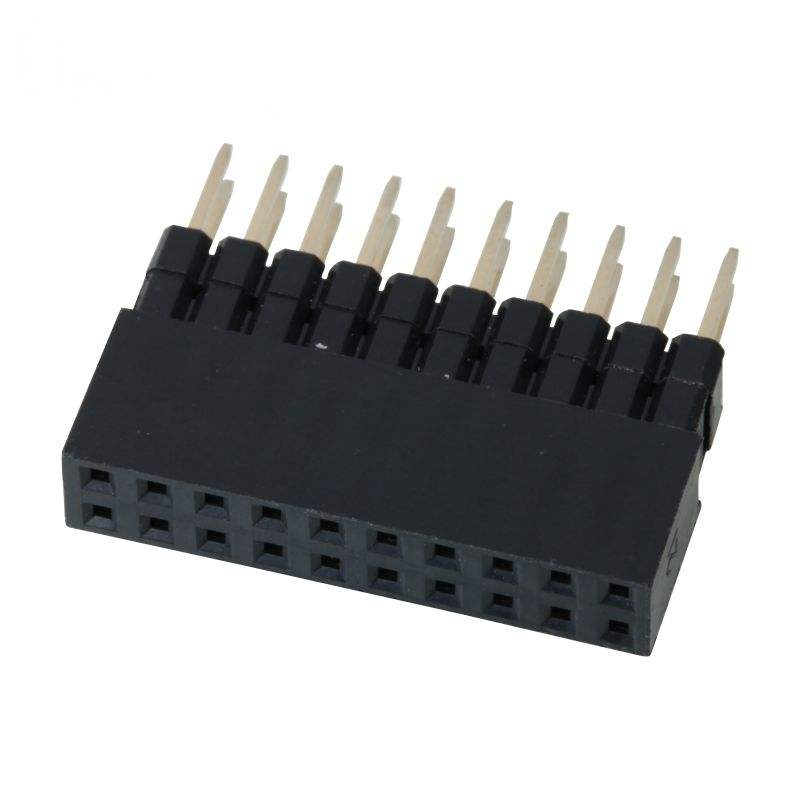 2.54mm,0.64x0.4SQ Pitch Connector Double Rows Female Pin Header Connector