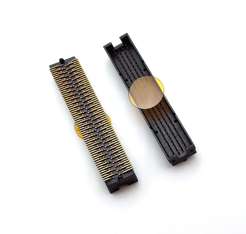 1.27mm 암 통신 커넥터 4x25P H5.08 SMT Y-타입 풀 골드 1u PCBA용