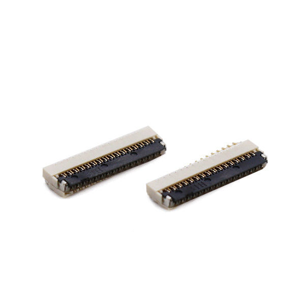 하단 접점 플립 유형 0.3mm 피치 FPC 커넥터 13-51 핀 FFC ZIF 커넥터
