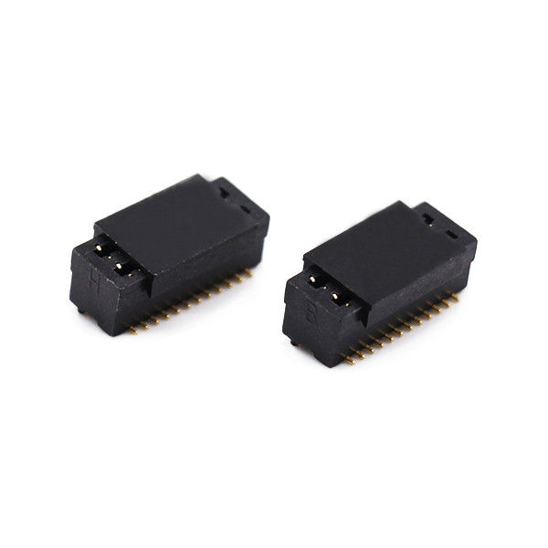 핀 커넥터/PA9T 인쇄 회로 기판 연결관을 난입하는 0.8mm 피치 널