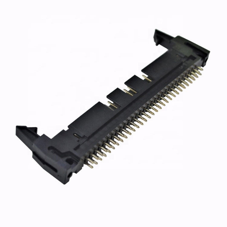 2.54mm 이젝터에 가려진 헤더 커넥터 2x30 핀 스트레이트 유형(래치 포함)