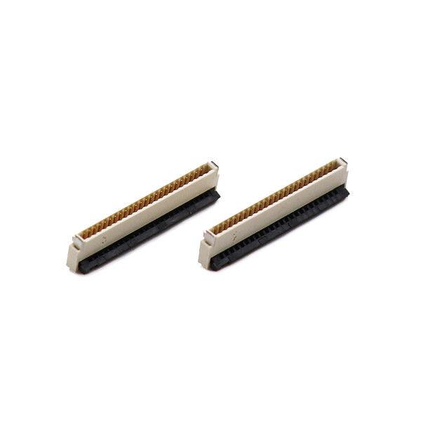 자물쇠 SMT 유형 1.0mm 고도의 밑에 접촉 0.5 Mm 피치 FPC 연결관 4 핀 아래로