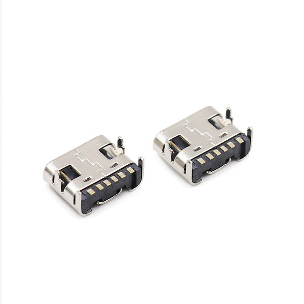마이크로 USB 유형 C 커넥터 6 핀 SMD 3.1mm 암 SMT