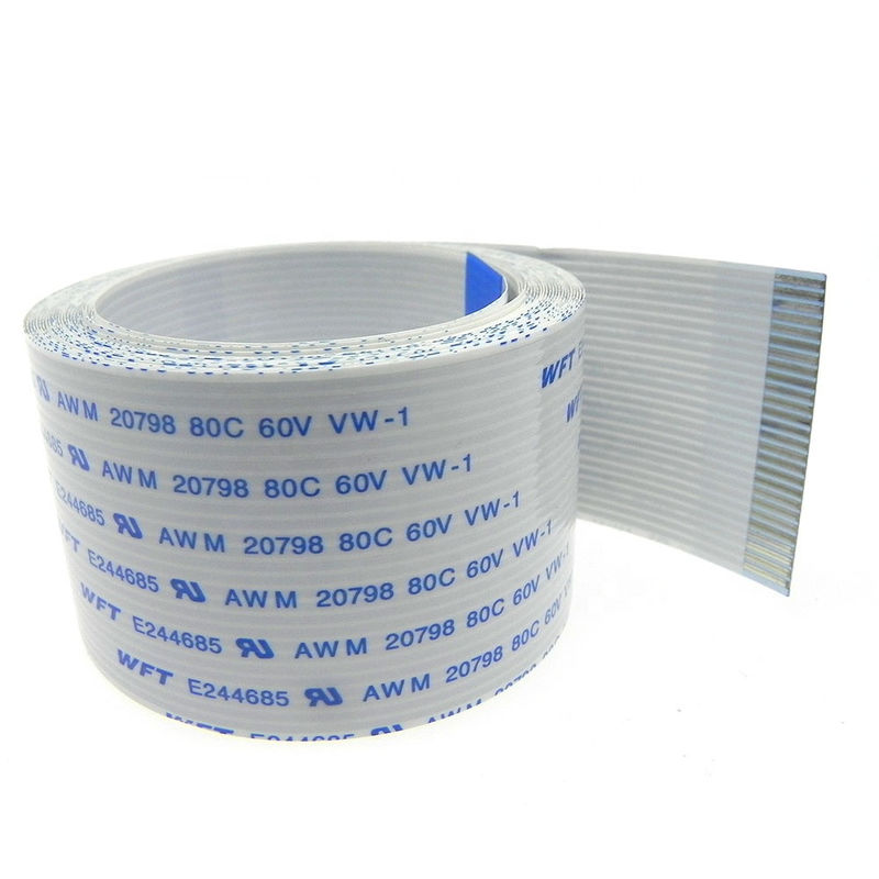 1.0mm 피치 2800mm 긴 FFC 평면 케이블 30 핀 플렉스 케이블 3D 프린터