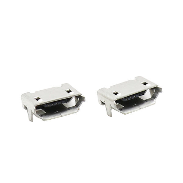 가장자리가 있는 SMD 복각 7.2mm 마이크로 USB 5 핀 커넥터 유형 B 마이크로 USB PCB 소켓